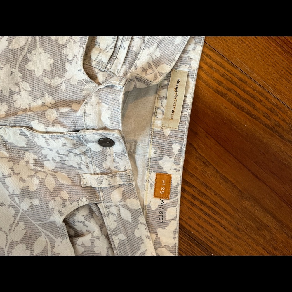 Pilcro Patterned Ankle-Length Pants - image 2